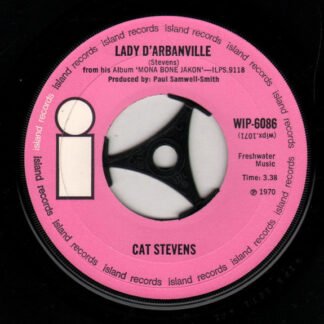 Cat Stevens - Lady D'Arbanville (7", Single)