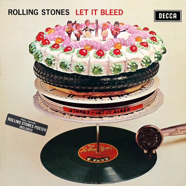 Rolling Stones* - Let It Bleed (LP, Album, Mono, Unb)