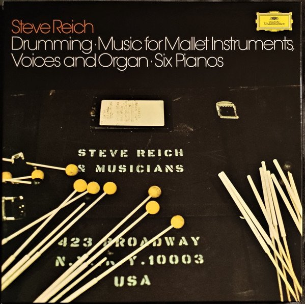 Steve Reich - Drumming / Music For Mallet Instruments, Voices And Organ / Six Pianos (3xLP, RE, 180 + Box, Ltd, Num)