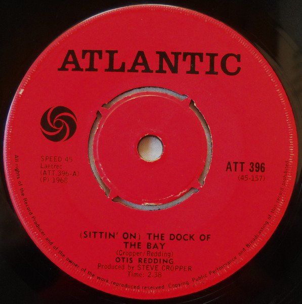 Otis Redding - (Sittin' On) The Dock Of The Bay (7", Single)