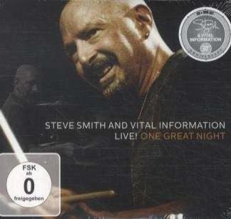Steve Smith (5) And Vital Information - Live! One Great Night (CD, Album + DVD-V)