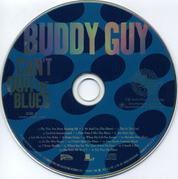 Buddy Guy - Can't Quit The Blues (3xCD + DVD + Box, Comp) - Image 3