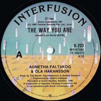 Agnetha Faltskog* & Ola Hakansson* - The Way You Are (7", Single)