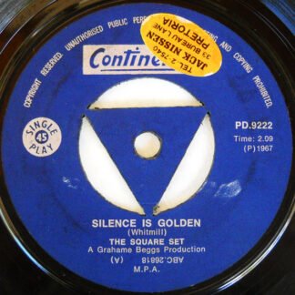 The Square Set - Silence Is Golden / It's A Man's World (7", Single)