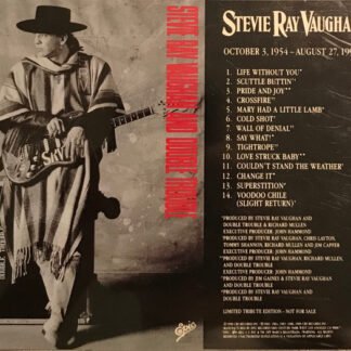 Stevie Ray Vaughan & Double Trouble - October 3, 1954 - August 27, 1990 (CD, Comp, Promo)