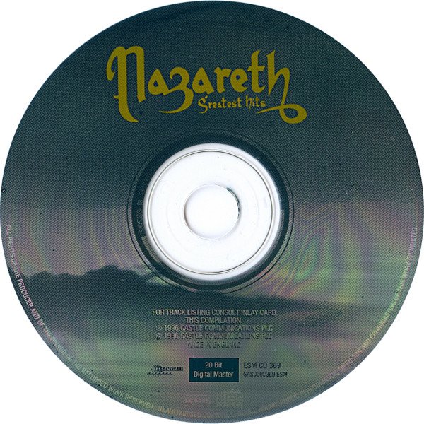 Nazareth (2) - Greatest Hits (CD, Comp, RM) - Image 3