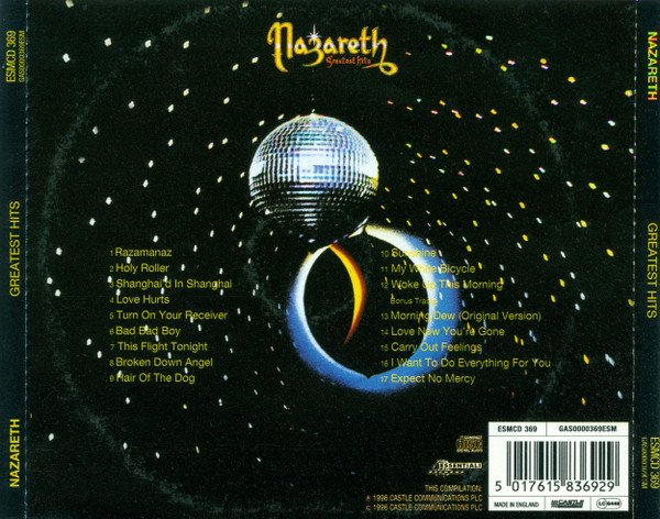 Nazareth (2) - Greatest Hits (CD, Comp, RM) - Image 2