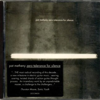 Pat Metheny - Zero Tolerance For Silence (CD, Album, MPO)