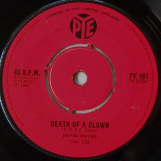 Dave Davies - Death Of A Clown  (7", Single, M/Print)