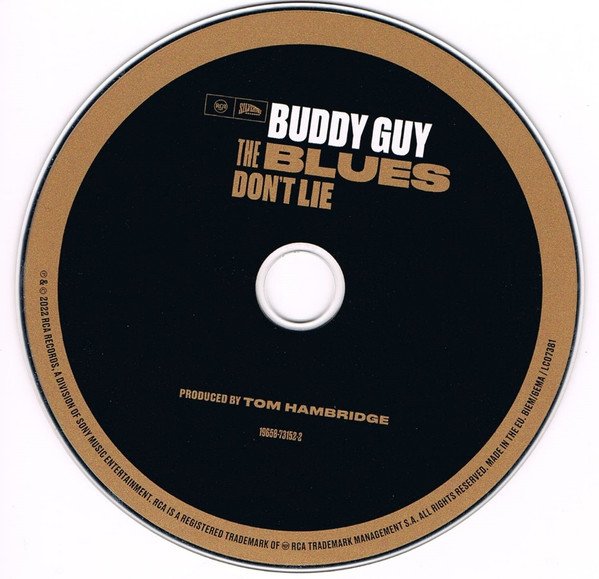 Buddy Guy - The Blues Don't Lie (CD, Album) - Image 3