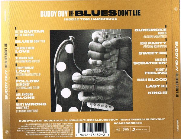Buddy Guy - The Blues Don't Lie (CD, Album) - Image 2