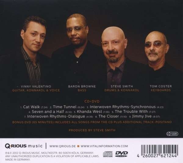 Steve Smith (5) And Vital Information - Live! One Great Night (CD, Album + DVD-V) - Image 2