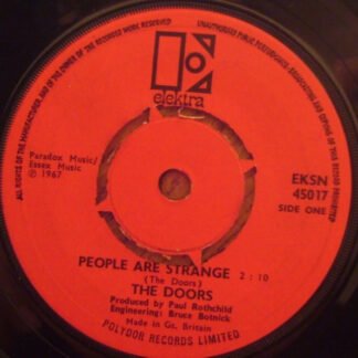 The Doors - People Are Strange (7", Single)