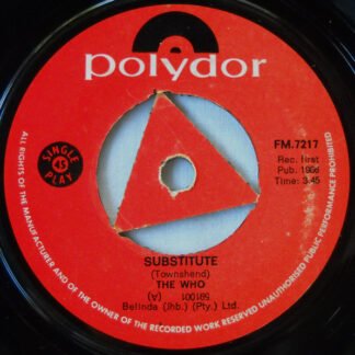 The Who - Substitute / Waltz For A Pig (7", Single)