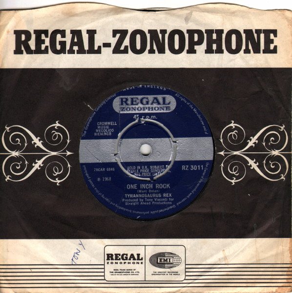 Tyrannosaurus Rex - One Inch Rock (7", Single) - Image 3