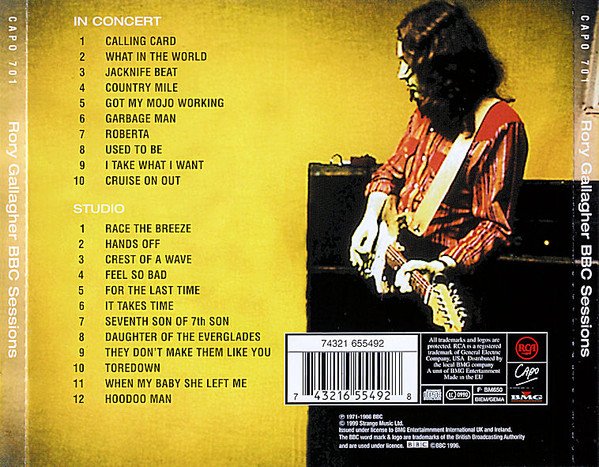Rory Gallagher - BBC Sessions (2xCD) - Image 3