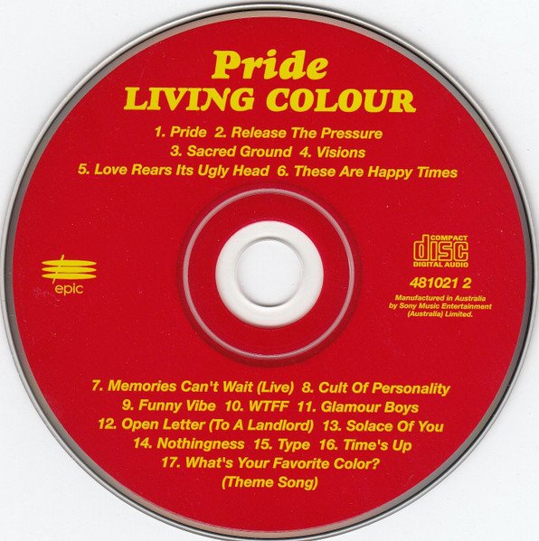 Living Colour - Pride (2xCD, Comp, Ltd) - Image 3