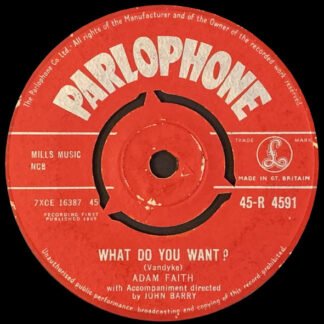 Adam Faith - What Do You Want? (7", Single, 3 P)