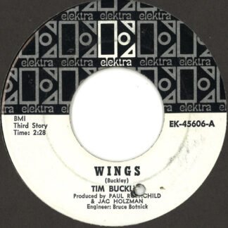 Tim Buckley - Wings / Grief In My Soul (7", Single)