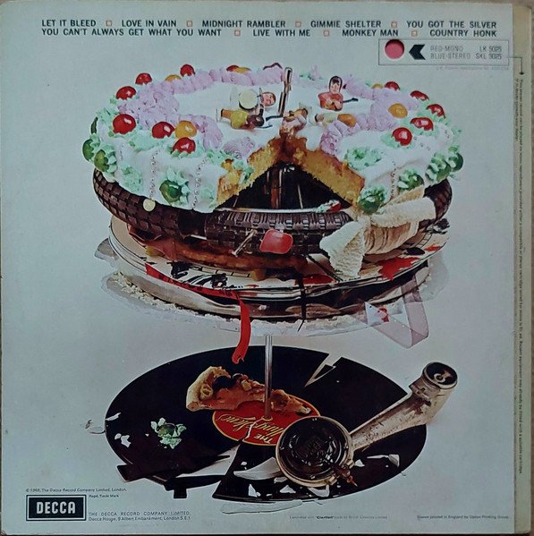 Rolling Stones* - Let It Bleed (LP, Album, Mono, Unb) - Image 2