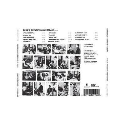 Pat Metheny / Ornette Coleman - Song X: Twentieth Anniversary (CD, Album, RM) - Image 2
